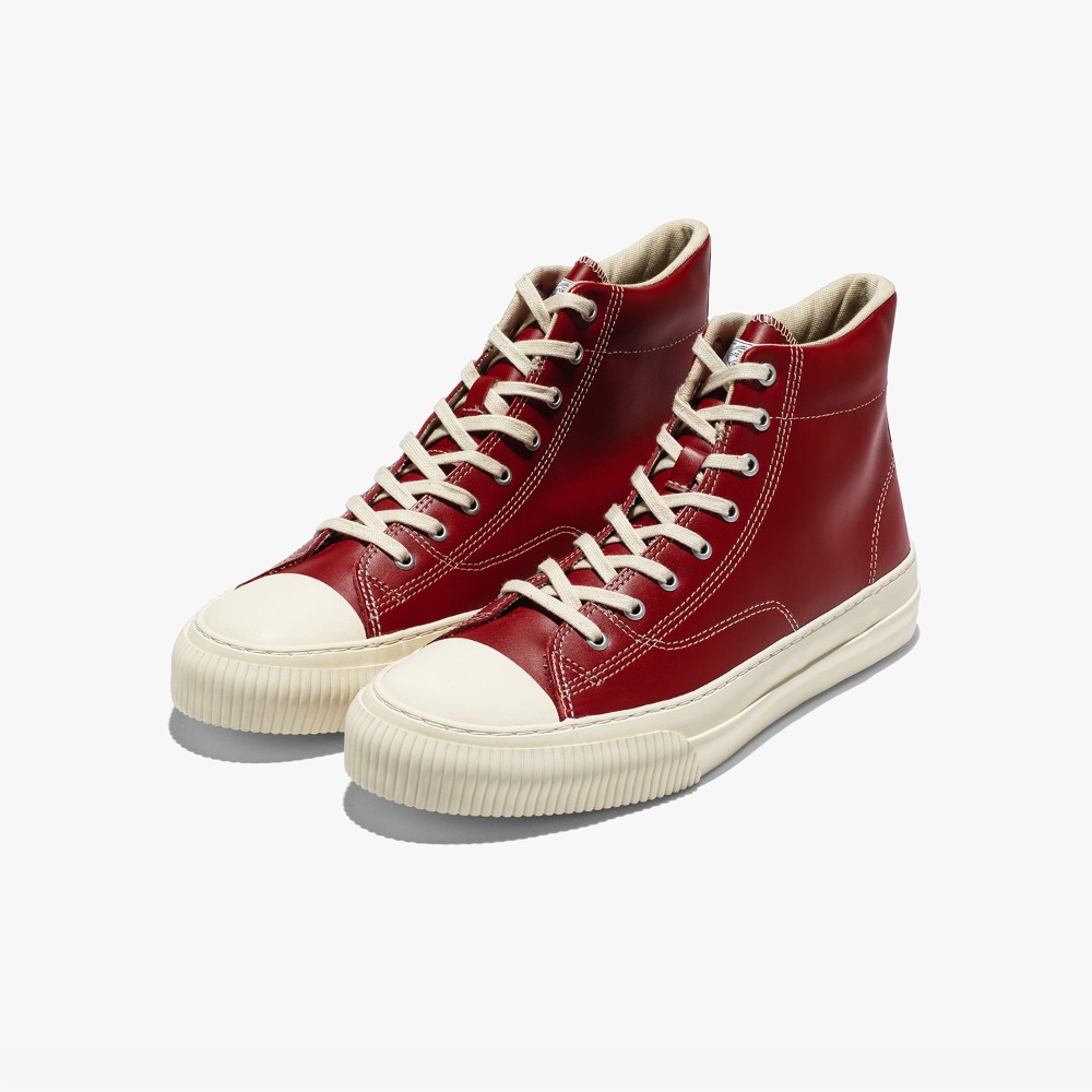 MILITARY STANDARD Leather _ Red High