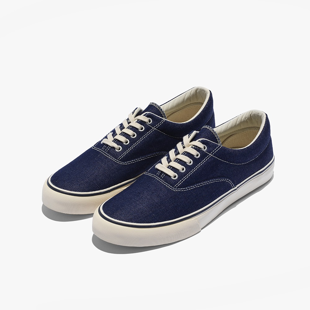 DECK SHOES - VINTAGE FABRIC SERIES : ITALY _ DENIM